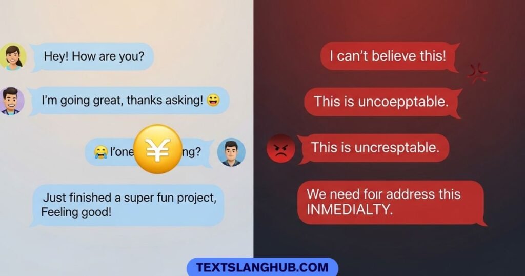 MYF tone in texting examples