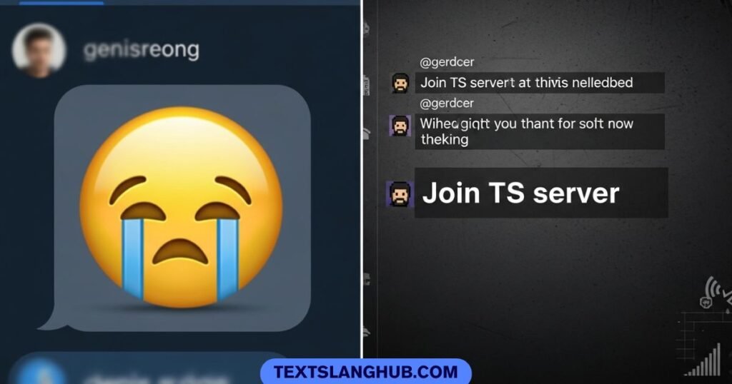 what does ts mean in texting and chat