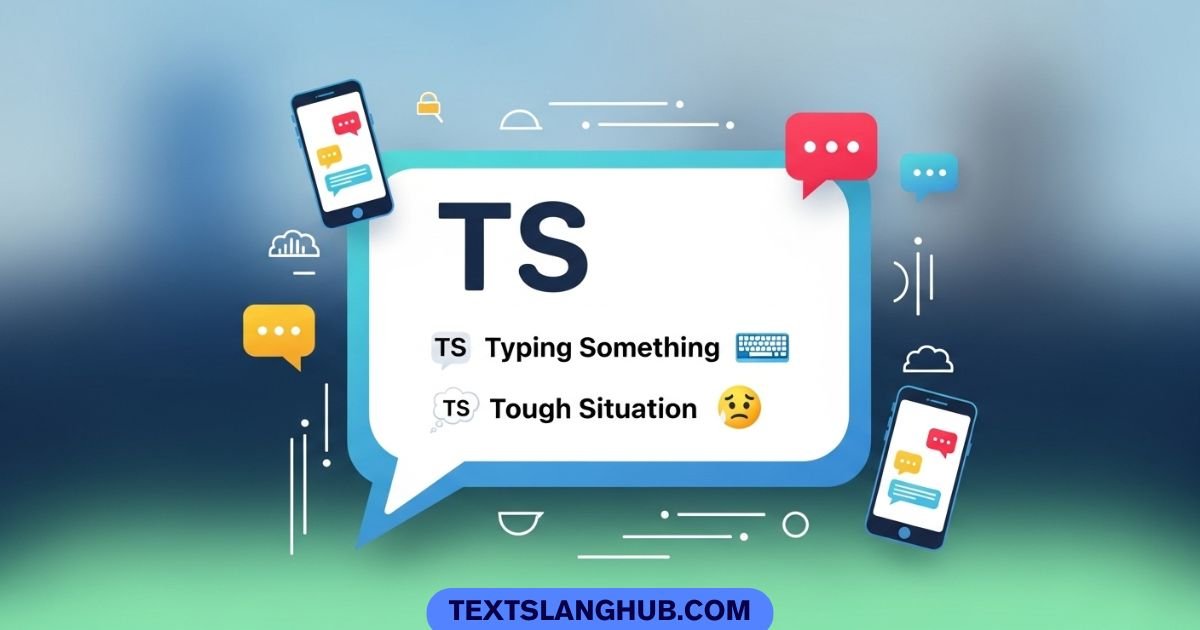 TS meaning in text