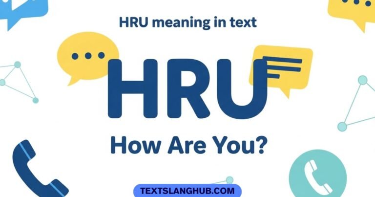 HRU Meaning in Text