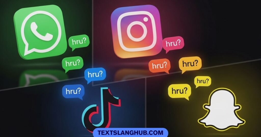 hru meaning in social media whatsapp instagram snapchat