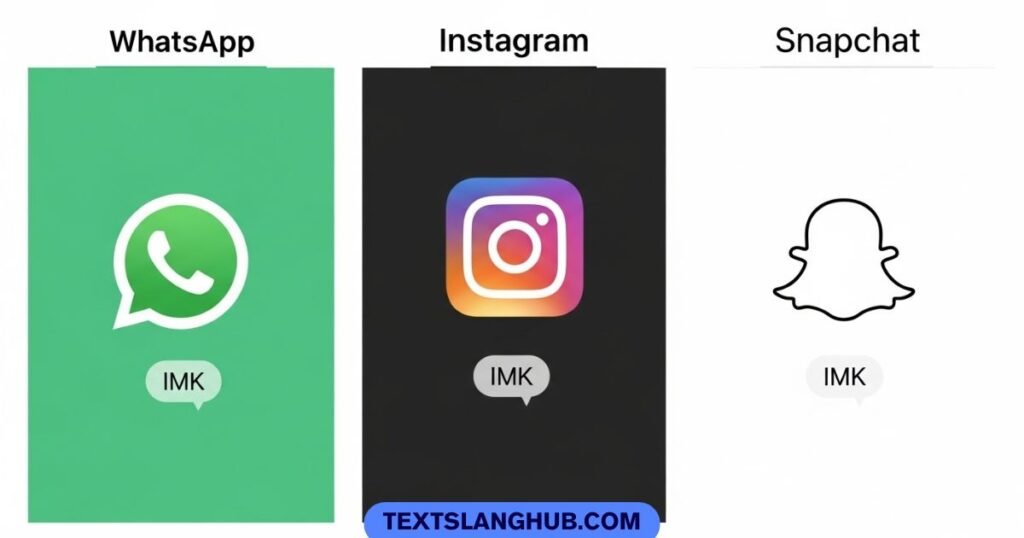 imk tone in texting curious cautious friendly playful meaning explained