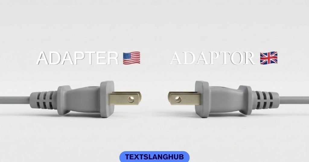 Adapter vs adaptor: side-by-side