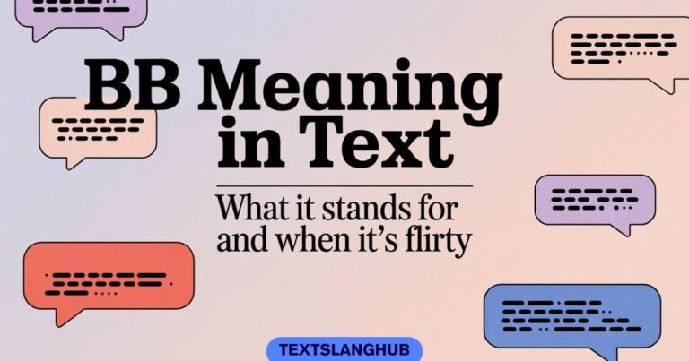 BB Meaning in Text