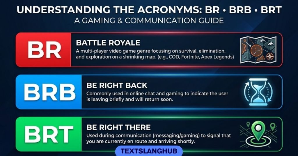 BR vs BRB vs BRT