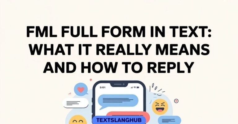 FML Full Form in Text