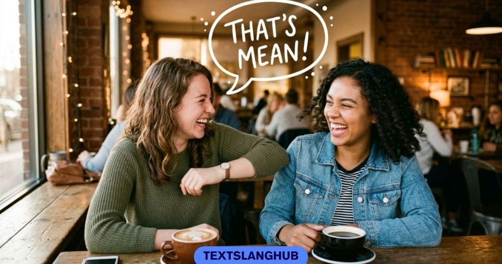 Is "that's mean" rude or just playful?