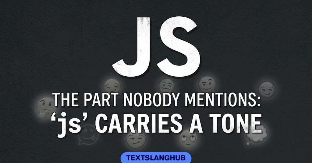 "js" carries a tone
