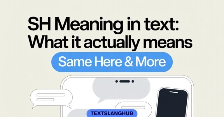 SH Meaning in Text