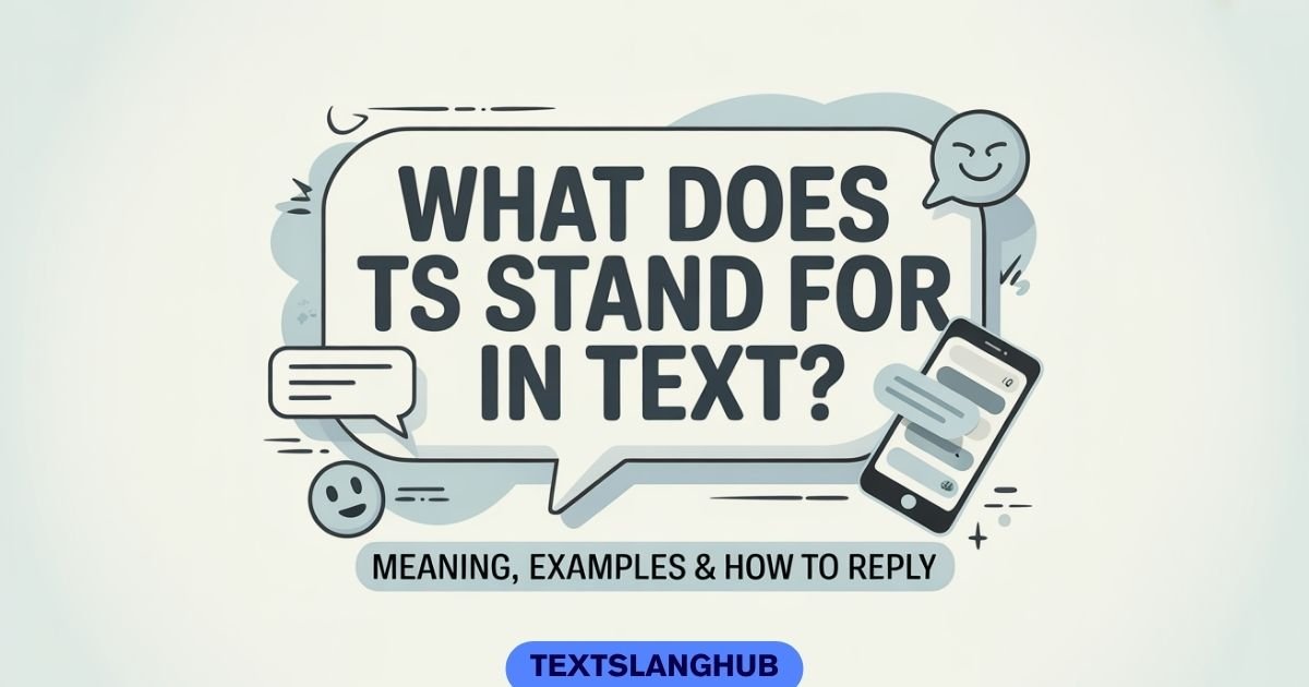 What Does TS Stand For in Text