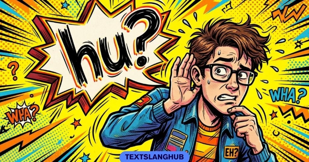 When "hu" actually means "huh?"