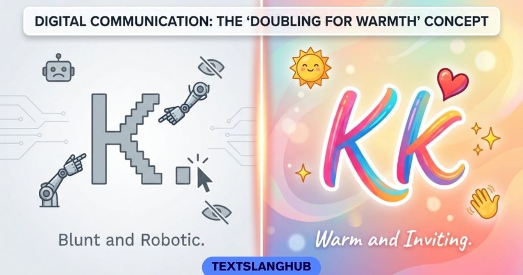 Why two K's feel friendlier than one